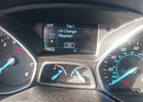 2016 Ford Escape S z USA, uszkodzony, nr VIN 1FMCU0F75GUB31994